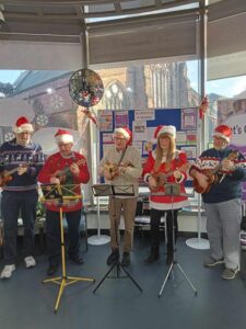 Walsall Buskers Playing Music