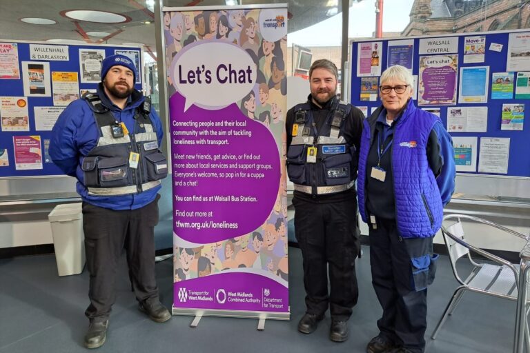 Transport Safety Officers Visit Walsall Hub